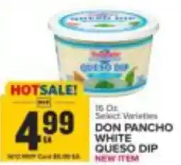 Food Lion Don Pancho white queso dip offer