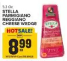 Food Lion Stella parmesano reggiano cheese wedge offer