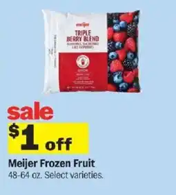 Meijer Meijer Frozen Fruit offer
