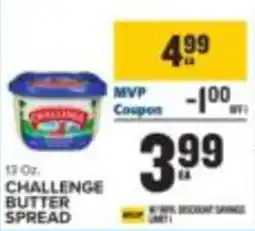 Food Lion Challenge butter spread offer