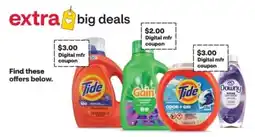 CVS Tide laundry detergent offer