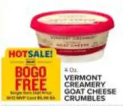 Food Lion Vermont Creamery Goat Cheese Crumbles offer
