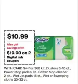CVS Swiffer wet cloths offer