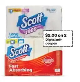 CVS Scott paper towels offer