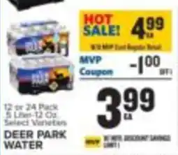 Food Lion Deer Park Water offer