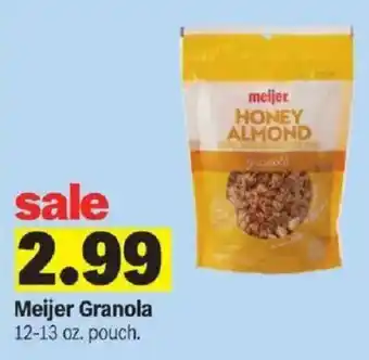 Meijer Meijer Granola offer