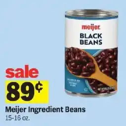 Meijer Meijer Ingredient Beans offer