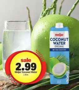 Meijer Meijer coconut water offer