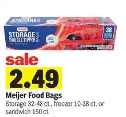 Meijer Meijer Food Bags offer