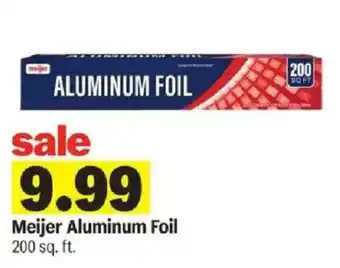 Meijer Meijer Aluminum Foil offer
