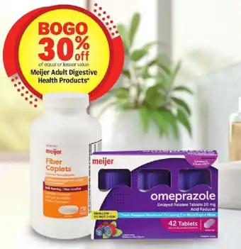 Meijer Meijer adult digestive health products offer