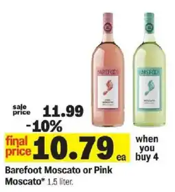 Meijer Barefoot Moscato or Pink Moscato offer