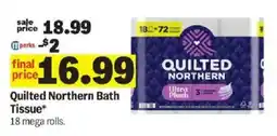 Meijer Quilted Northern Bath Tissue offer