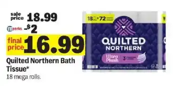 Meijer Quilted Northern Bath Tissue offer