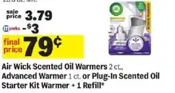 Meijer Air Wick Scented Oil Warmers offer
