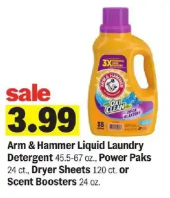 Meijer Arm & Hammer Liquid Laundry Detergent offer