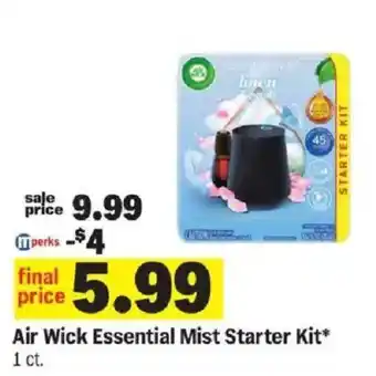 Meijer Air Wick Essential Mist Starter Kit offer