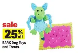 Meijer Bark Dog Toys and Treats offer