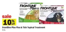 Meijer Frontline Plus Flea & Tick Topical Treatment offer