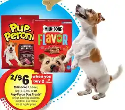 Meijer Milk-Boneor Pup-Peroni Dog Treats offer