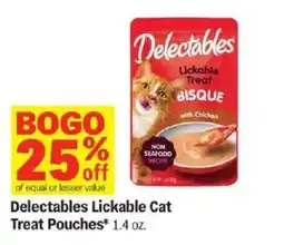 Meijer Delectables Lickable Cat Treat Pouches offer