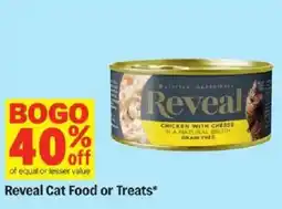 Meijer Reveal Cat Food or Treats offer