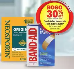Meijer Band-Aid or Neosporin First Aid Products offer