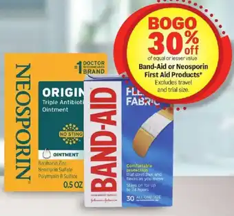 Meijer Band-Aid or Neosporin First Aid Products offer