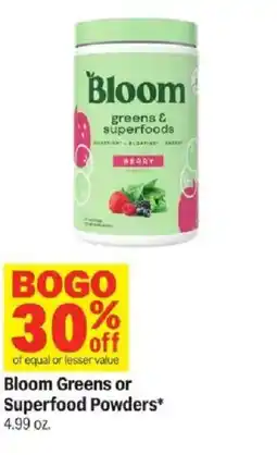 Meijer Bloom Greens or Superfood Powders offer