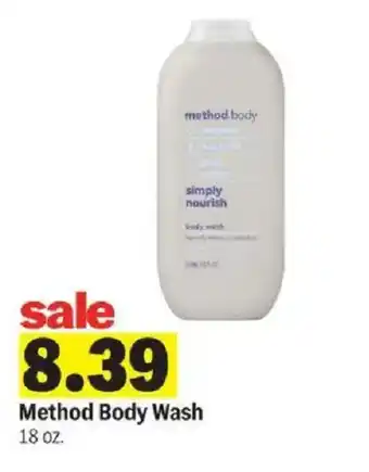 Meijer Method Body Wash offer