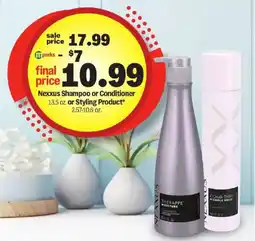 Meijer Nexus Shampoo or Conditioner offer