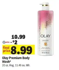 Meijer Olay Premium Body Wash offer