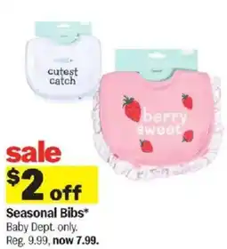 Meijer Seasonal Bibs offer