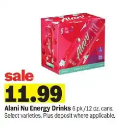 Meijer Alani Nu Energy Drinks offer