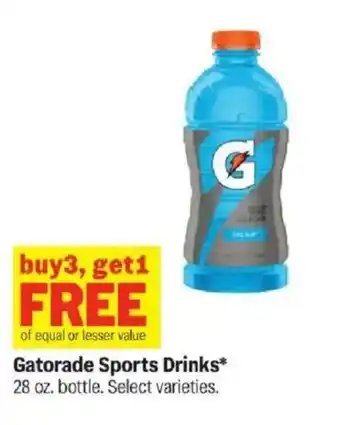 Meijer Gatorade Sports Drinks offer