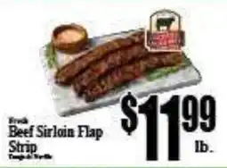 Baja Ranch Fresh Beef Sirloin Flap Strip offer