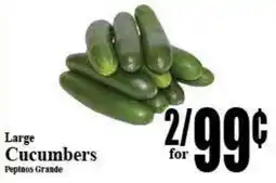 Baja Ranch Large Cucumbers offer