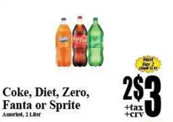 Baja Ranch Coke, Diet, Zero, Fanta or Sprite offer
