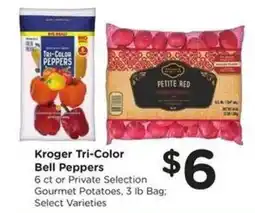 Kroger Kroger Tri-Color Bell Peppers offer