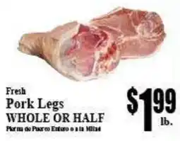 Baja Ranch Fresh Pork Legs offer