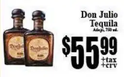 Baja Ranch Don Julio Tequila offer
