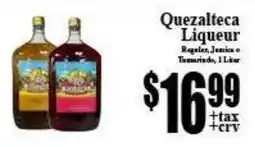 Baja Ranch Quezalteca Liqueur offer