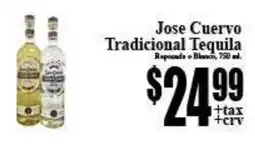 Baja Ranch Jose Cuervo Tradicional Tequila offer
