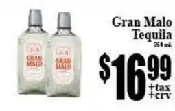 Baja Ranch Gran Malo Tequila offer
