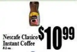 Baja Ranch Nescafe Clasico instant coffee offer
