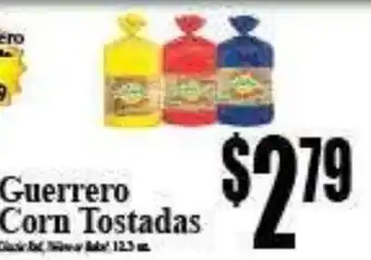 Baja Ranch Guerrero corn tostadas offer