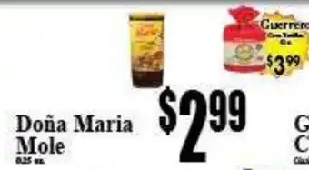Baja Ranch Doña Maria Mole offer