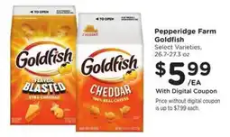 Kroger Pepperidge Farm Goldfish offer