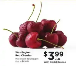 Kroger Washington red cherries offer