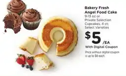 Kroger Bakery Fresh Angel Food Cake offer